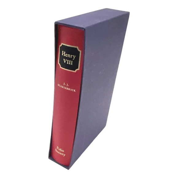 Henry VIII JJ Scarisbrick 2004 Folio Society Book HC Case Fine Binding History - Picture 2 of 12